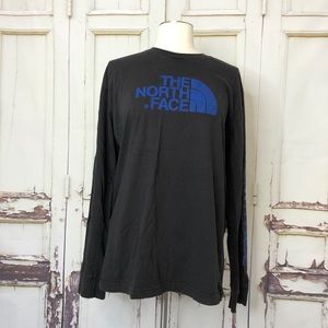 THE NORTH FACE men’s long sleeve black blue shirt
